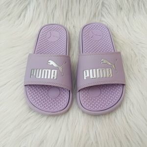Puma slides for little girls